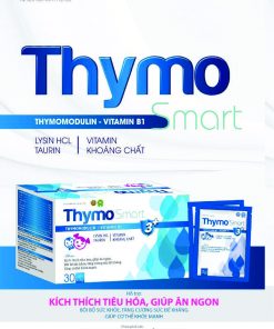 THYMOSMAT - Tăng cường sức đề kháng, kích thích tiêu hóa, tăng cảm giác thèm ăn (Hộp 30 gói)
