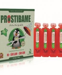 PROTIBAME - Giảm ho, đau rát họng, cảm cúm, hắt hơi chảy nước mũi do cảm lạnh (Hộp 10 ống)