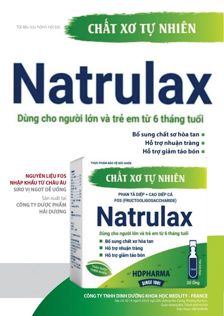 NATRULAX- nhuận tràng, giảm táo bón-hộp 20 ống