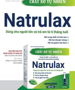NATRULAX- nhuận tràng, giảm táo bón-hộp 20 ống