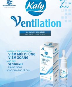VENTILATION- Xịt xoang, viêm mũi dị ứng, chảy nước mũi (lọ 20ml)
